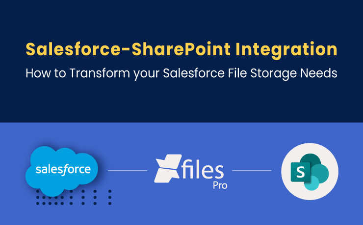 Salesforce-SharePoint Integration – How to Transform your Salesforce File Storage Needs