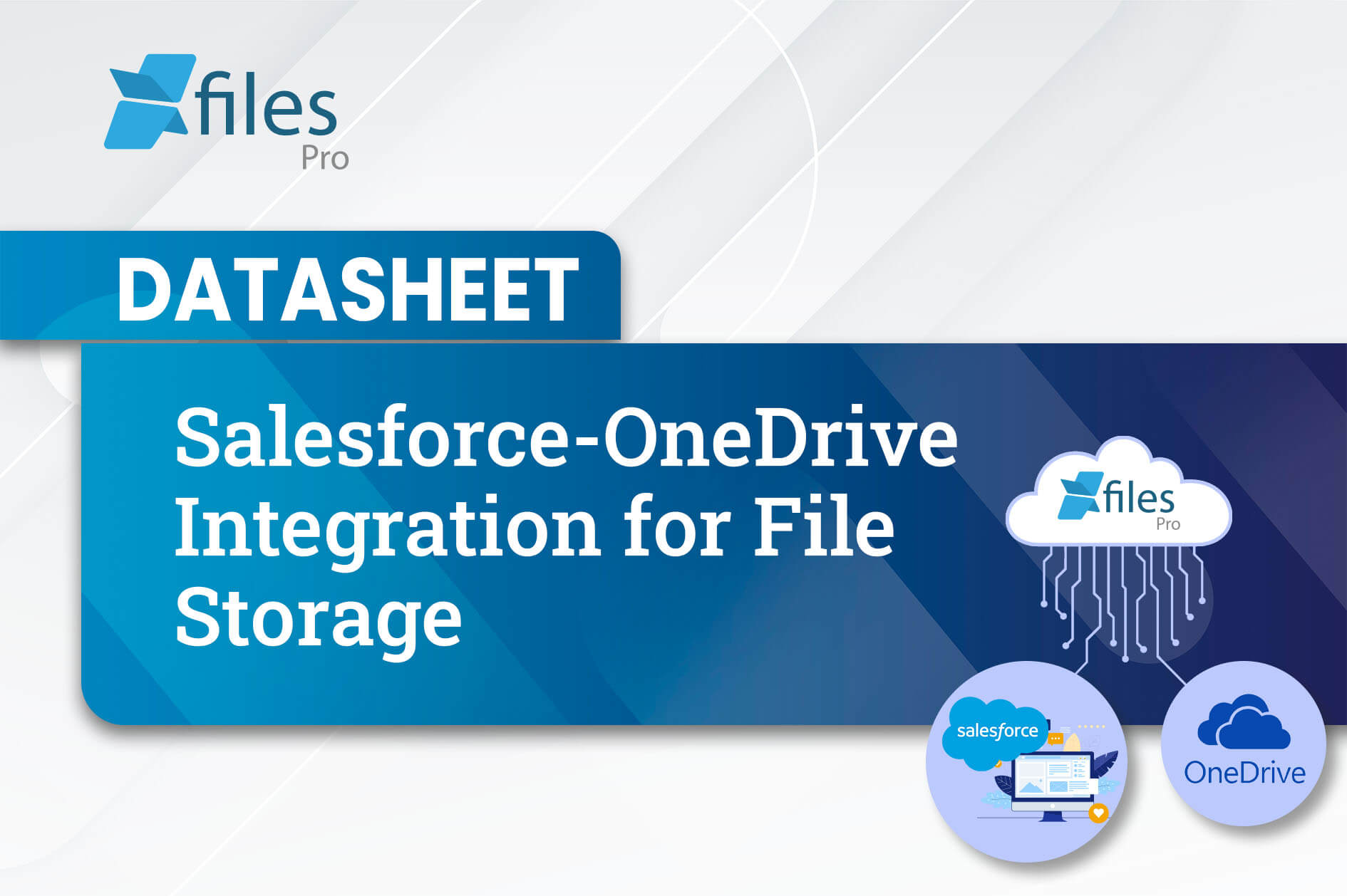 Salesforce onedrive integration for file storage